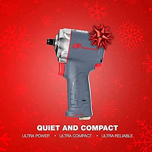 Ingersoll Rand 15QMAX 3/8" Air Impact Wrench, Quiet, Ultra Compact, 475 ft-lbs Nut-busting Torque, in Saudi Arabia