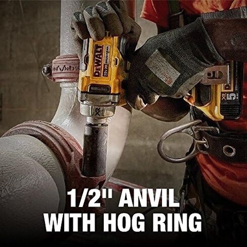 DEWALT DCF894HP2 20V Max Xr 1/2" Mid-Range Cordless Impact Wrench with Hog Ring Anvil Kit in Saudi Arabia