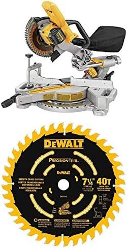 DEWALT 20V MAX 7-1/4-Inch Miter Saw, Tool Only with w/Safety Goggle (DCS361B & DPG82-11C) in Kuwait