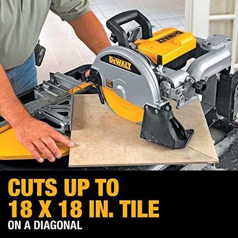 DEWALT Wet Tile Saw with Stand, 10-Inch, Corded (D24000S) in Saudi Arabia