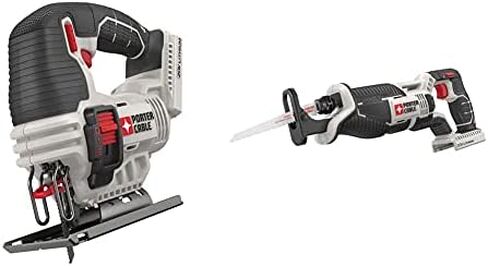 PORTER-CABLE 20V MAX Cordless Jigsaw, up to 2,500 SPM, Bare Tool Only (PCC650B) in Saudi Arabia