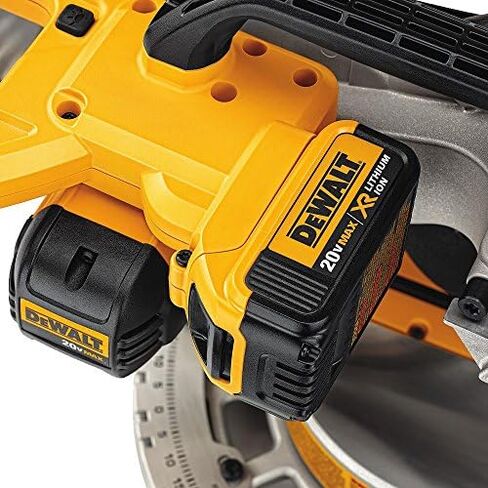 رأس ميتري من DEWALT 20 فولت بحد أقصى 17.7 سم، بدون سلك (DCS361M1) in Kuwait
