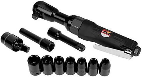 Performance Tool M639 1/2-Inch Drive Air Ratchet with 90Ft/Lbs Working Torque, Triple Planetary Gear Design and Lever Throttle in Kuwait