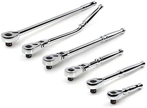 TEKTON 1/2 Inch Drive Quick-Release Ratchet Set (5-Piece) | SRH99115 in Saudi Arabia