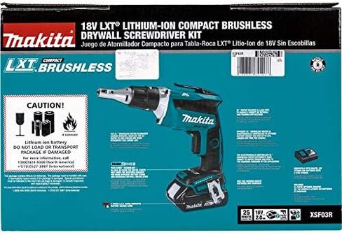 Makita XSF03Z 18V LXT Lithium-Ion Brushless Cordless Drywall Screwdriver (Bare Tool Only), Teal in Saudi Arabia
