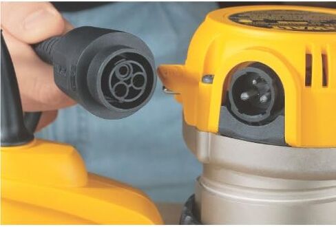 DEWALT DW618K 2-1/4 HP Electronic Variable Speed Fixed Base Router with So Start Kit in Saudi Arabia