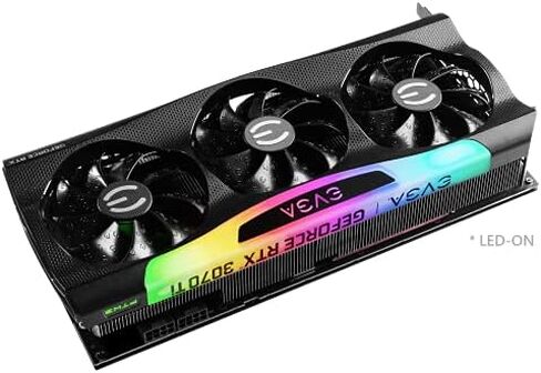 EVGA GeForce RTX 3070 Ti FTW3 Ultra Gaming, 08G-P5-3797-KL, 8GB GDDR6X, iCX3 Technology, ARGB LED, Metal Backplate in Saudi Arabia