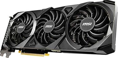 MSI Gaming GeForce RTX 3060 Ti LHR 8GB GDRR6 256-Bit HDMI/DP Torx Fan 3 Ampere Architecture OC Graphics Card (RTX 3060 Ti Ventus 3X 8G OC LHR) in Saudi Arabia