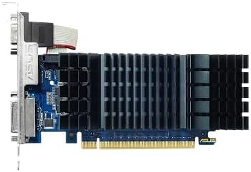 ASUS GeForce GT 730 2GB GDDR5 Low Profile Graphics Card for Silent HTPC Builds (with I/O Port Brackets) in Saudi Arabia