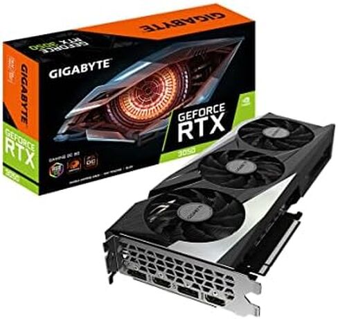 GIGABYTE GeForce RTX 3050 Gaming OC 8G Graphics Card, 3X WINDFORCE Fans, 8GB GDDR6 128-bit GDDR6, GV-N3050GAMING OC-8GD Video Card in Saudi Arabia