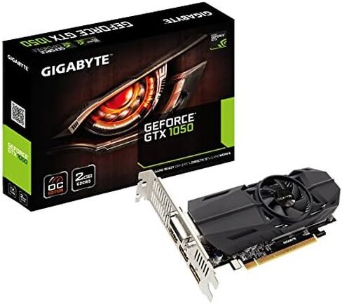 Gigabyte Geforce GTX 1050 Ti 4GB Windforce Graphic Card (GV-N105TWF2OC-4GD) in Kuwait