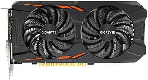 Gigabyte Geforce GTX 1050 Ti 4GB Windforce Graphic Card (GV-N105TWF2OC-4GD) in Kuwait