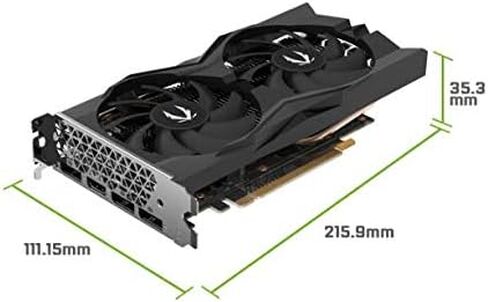 ZOTAC Gaming GeForce GTX 1660 6GB GDDR5 192-bit Gaming Graphics Card, Super Compact, ZT-T16600F-10L in Kuwait