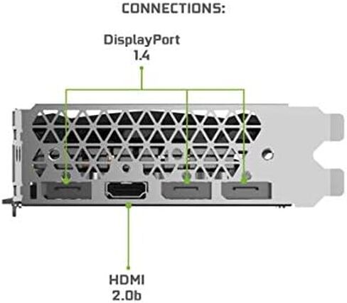 ZOTAC Gaming GeForce GTX 1660 6GB GDDR5 192-bit Gaming Graphics Card, Super Compact, ZT-T16600F-10L in Kuwait
