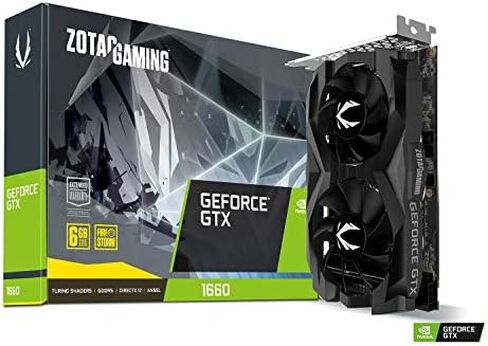 ZOTAC Gaming GeForce GTX 1660 6GB GDDR5 192-bit Gaming Graphics Card, Super Compact, ZT-T16600F-10L in Saudi Arabia