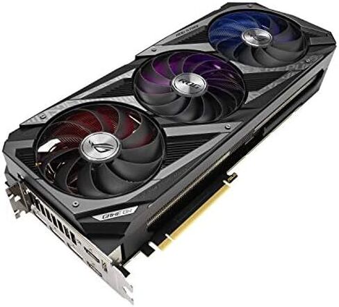 ASUS ROG STRIX NVIDIA GeForce RTX 3090 Gaming Graphics Card- PCIe 4.0, 24GB GDDR6X, HDMI 2.1, DisplayPort 1.4a, Axial-Tech Fan Design, 2.9-Slot in Saudi Arabia