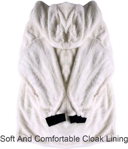 Winter Thermal Coat Hooded Cloak for Men, Viking Faux Cashmere Jacket Cosplay Cape 3D Printing Nordic Clothing in Saudi Arabia
