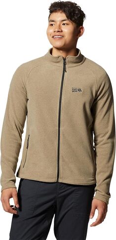 Mountain Hardwear Men's Polartec Microfleece Full Zip for Hiking, Camping, and Casual Wear | Breathable and Insulated in Saudi Arabia