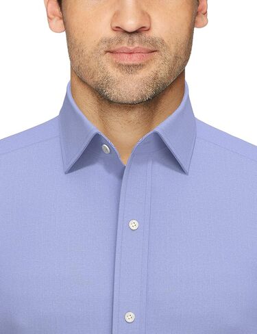 تي شيرت رجالي ماركة أمازون - بأزرار سفلية ضيق ياقة ممتدة بدون كي in Kuwait