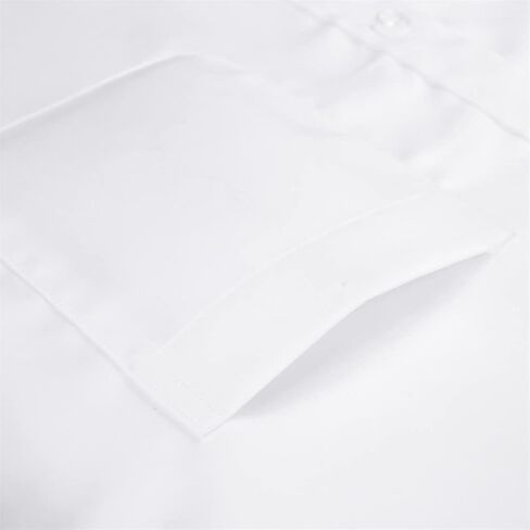Men's Non Iron Standard-Fit Solid Basic Dress Shirt Formal Business Premium Male Long Sleeve Work Office Shirts in Saudi Arabia