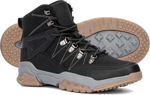 Reserved Footwear New York Men's Miles Boot, Lace Up, Flat Sole, Round Toe, Thermoplastic Rubber Outsole. in Saudi Arabia