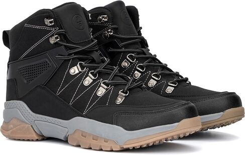 Reserved Footwear New York Men's Miles Boot, Lace Up, Flat Sole, Round Toe, Thermoplastic Rubber Outsole. in Saudi Arabia