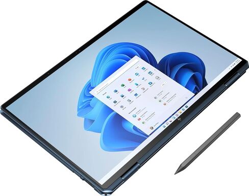 HP Newest Spectre 16" 3K+ IPS Touchscreen 2-in-1 Laptop, Intel 14-Core i7-12700H, Iris Xe Graphics, 16GB DDR4 2TB SSD,Wi-Fi 6E, Thunderbolt 4, Backlit Keyboard, Fingerprint, Pen, Win11 Home in Saudi Arabia