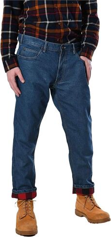 Men's Flannel Lined Jeans in Saudi Arabia