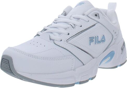 Fila Womens Memory Decimus 8 Leather Fitness Athletic and Training Shoes in Saudi Arabia