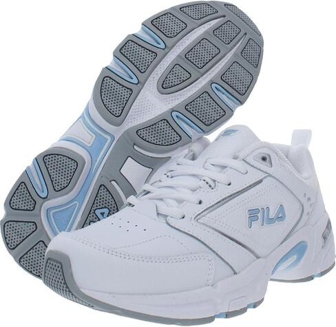 Fila Womens Memory Decimus 8 Leather Fitness Athletic and Training Shoes in Saudi Arabia