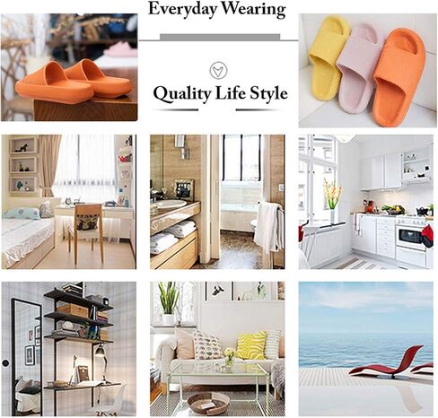 Menore Slippers for Women and Men Quick Drying, Parent-Child EVA Open Toe Soft Slippers, Non-Slip Soft Shower Spa Bath Pool Gym Beach House Sandals for Indoor & Outdoor in Saudi Arabia