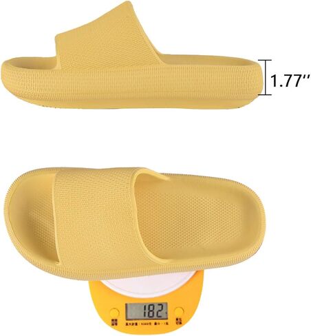 Menore Slippers for Women and Men Quick Drying, Parent-Child EVA Open Toe Soft Slippers, Non-Slip Soft Shower Spa Bath Pool Gym Beach House Sandals for Indoor & Outdoor in Saudi Arabia