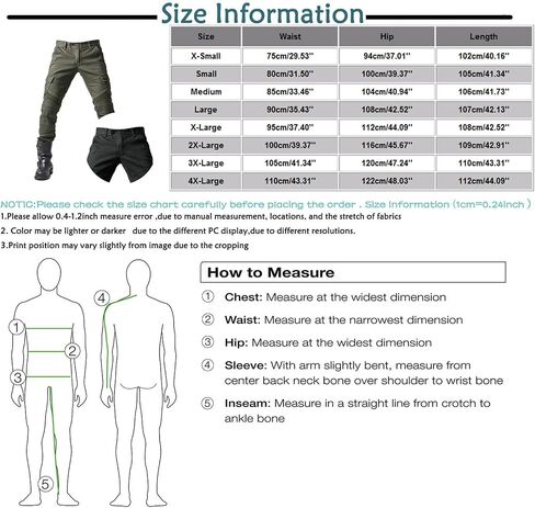 Mens Motorcycle Riding Pants,Motocross Wear Resistant Durable Trousers Motorbike Knee Hip Armored Jeans in Saudi Arabia