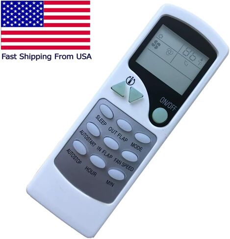 CHOUBENBEN Replacement Remote Control for Thermal-Zone ZHF/LW-17-1 MSC424HP13230EA MSC424HP13230E Heat Pump System Wall-Mounted Air Conditioner in Saudi Arabia