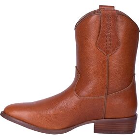 Dingo Mens Lefty Round Toe Boots Mid Calf - Red in Saudi Arabia