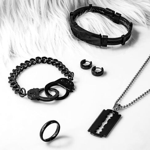 Black Silver Rose Gold Tone Plated Simple Plain Kpop Huggie Hoop Earrings For Men For Women For Teen Stainless Steel in Saudi Arabia