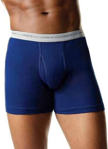 Hanes Men's 10-Pack Boxer Briefs in Saudi Arabia