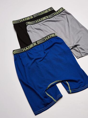 سراويل داخلية طويلة الساق للرجال من Hanes Ultimate Sport X-Temp قابلة للتنفس، 4 قطع in Kuwait
