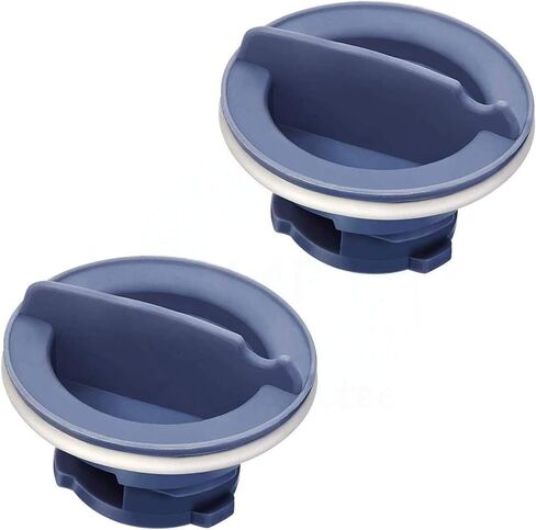 UPGRADED Lifetime Appliance 2 x 8558307 Dispenser Cap Compatible with Whirlpool Dishwasher - WP8558307 in Saudi Arabia