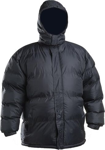 Lion Force Mens' Warm Puffer Coat Heavy Winter Jacket Removable Hood Polar Fleece Lining in Saudi Arabia
