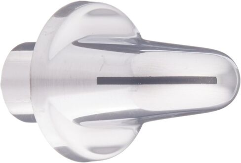 GE Part Number WB03X10317 KNOB VENT TRI-CHROME PL in Saudi Arabia