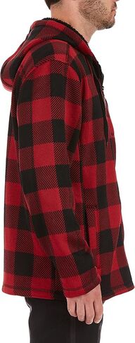 Smith's Workwear Men's Buffalo Sweater Fleece Hooded Jacket in Kuwait