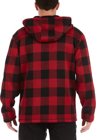 Smith's Workwear Men's Buffalo Sweater Fleece Hooded Jacket in Kuwait