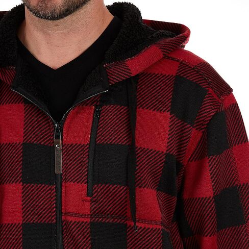 Smith's Workwear Men's Buffalo Sweater Fleece Hooded Jacket in Kuwait