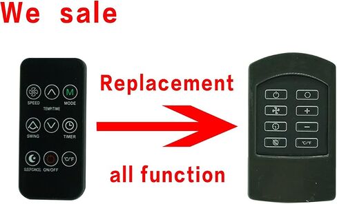 SZHKHXD Remote Control for Amana AP077R WAP-021 & Danby DPAC8KBLDB A2530-460-AH04 A2530-460-AH07 A2530-460-AH02 A2530-450-AH02 DPAC8KDB Portable Window Air Conditioner in Saudi Arabia