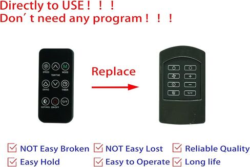 SZHKHXD Remote Control for Amana AP077R WAP-021 & Danby DPAC8KBLDB A2530-460-AH04 A2530-460-AH07 A2530-460-AH02 A2530-450-AH02 DPAC8KDB Portable Window Air Conditioner in Saudi Arabia