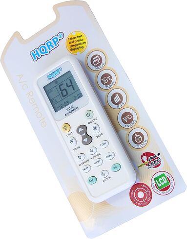 HQRP Universal Remote Control Compatible with LG LW6511R LW7010HR LW7012HR Air Conditioner in Saudi Arabia