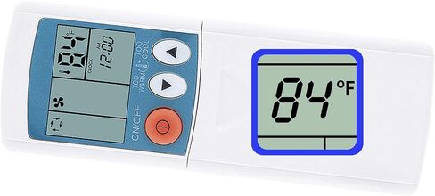 RCECAOSHAN Compatible with Mitsubishi Electric Mr Slim Air Conditioner Remote Control MS09EW MS12EN MS15EN MS-09-DW-U1 Display in Fahrenheit in Saudi Arabia