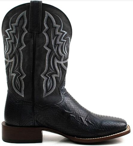 Dan Post Men's Water Snake Exotic Western Boot Broad Square Toe - Dps617 in Kuwait