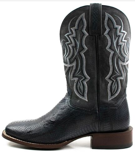 Dan Post Men's Water Snake Exotic Western Boot Broad Square Toe - Dps617 in Kuwait